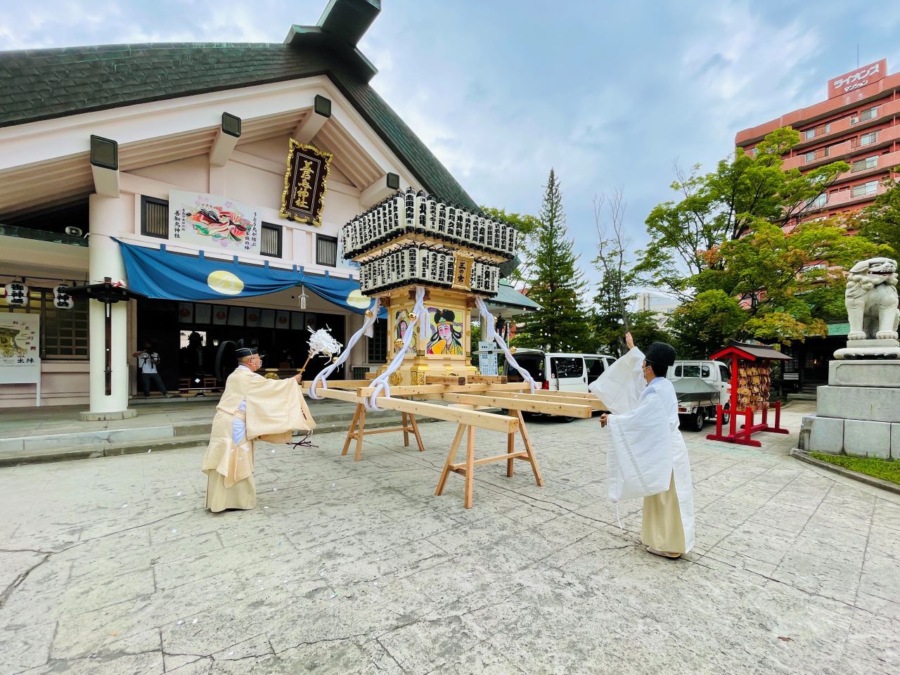 三之宮完成奉告祭の様子6